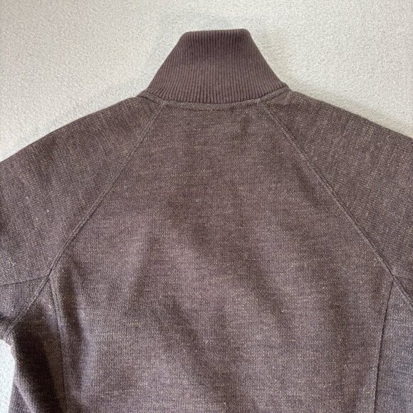 Merrell Womens M Wool Blend Full Zip Sweater Jacket Outdoor Hiking Gorpcore Cozy - Picture 16 of 16